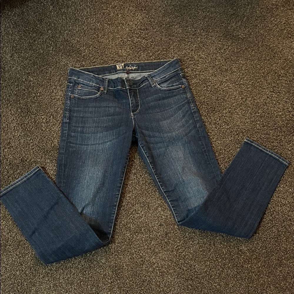 Kut from the Kloth Dark Blue Skinny Jeans